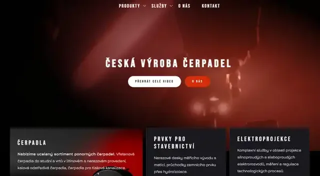 Český výrobce čerpadel